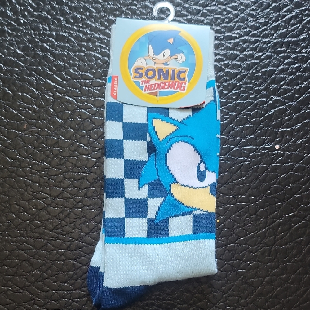 Sonic the Hedgehog Blue Socks